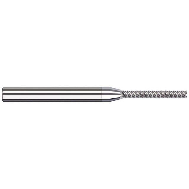 Harvey Tool 67193-C8 Square End Mill: 3/32'' Dia, 3/4'' LOC, 1/8'' Shank Dia, 2-1/2'' OAL, 5 Flutes, Solid Carbide