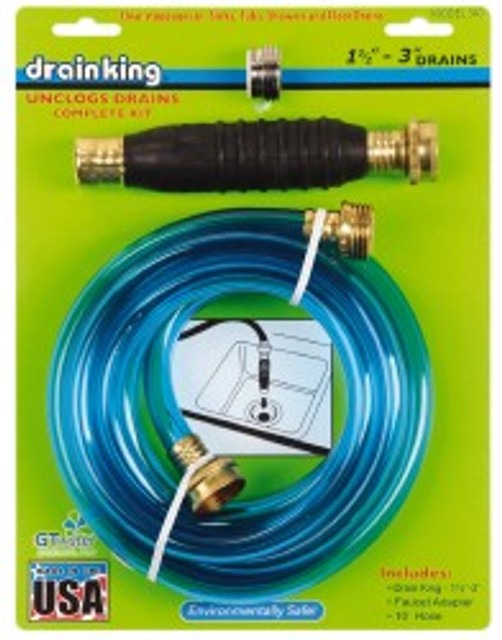 GT Water Products, Inc. 340 For 1-1/2 to 3 Inch Pipe, 6-3/8 Inch Cable Length, Handheld, Manual and Hand Drain Cleaner