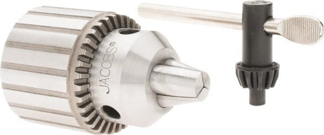 Jacobs JCM6295 Drill Chuck: 1/2" Capacity, Tapered Mount, JT6