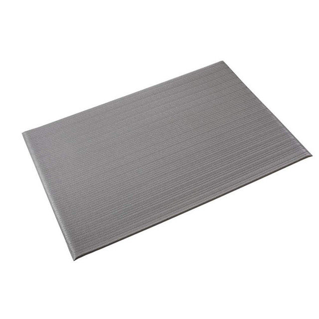 Crown Matting TS33872GY Anti-Fatigue Mat: 60' Length, 6' Wide, 3/8" Thick, Polyvinylchloride