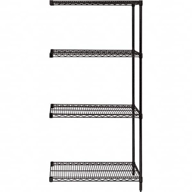 Quantum Storage AD54-1236BK Wire Shelving: Use With 1630 Built-In Combination Lock