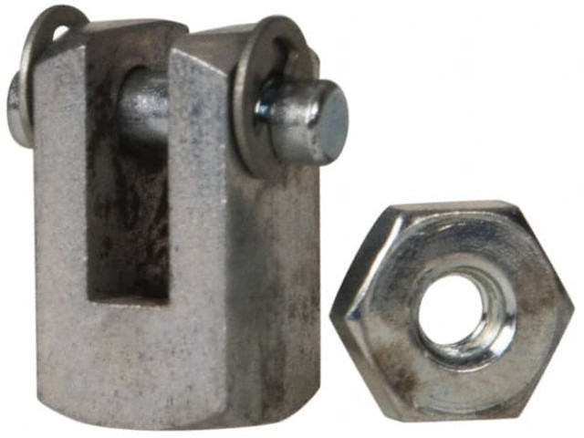 Norgren RC-0 Air Cylinder Piston Rod Clevis: 5/16" Bore, Use with Norgren Nonrepairable Air Cylinders
