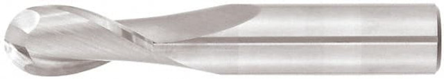 Niagara Cutter 17006043 Ball End Mill: 0.75" Dia, 1.5" LOC, 2 Flute, Solid Carbide