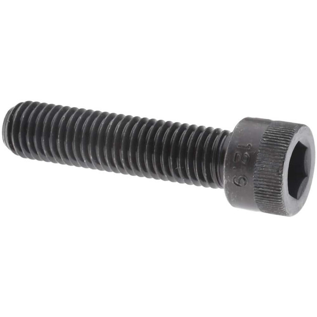 MSC .12C50KCS Socket Cap Screw: M12 x 1.75, 50 mm Length Under Head, Socket Cap Head, Hex Socket Drive, Alloy Steel, Black Oxide Finish