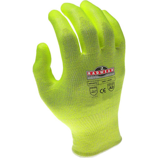 Radians RWG531-M Cut-Resistant Gloves: Size M, ANSI Cut A2, HPPE