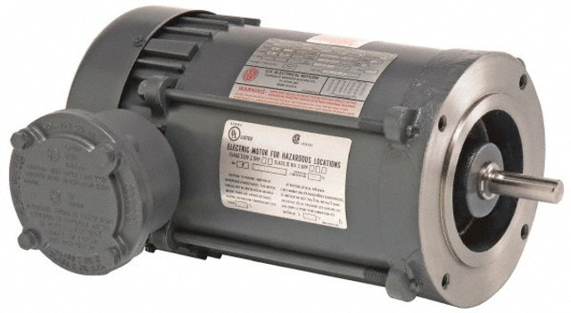 US Motors X5S2BCR Three Phase Standard Efficient AC Motor: TEFC Enclosure