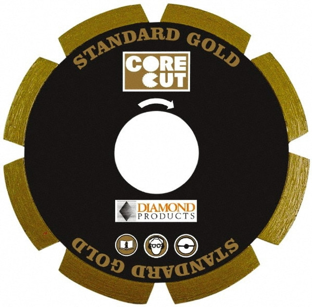 Core Cut 17232 Wet & Dry Cut Saw Blade: 5-1/2" Dia, 20" Arbor Hole