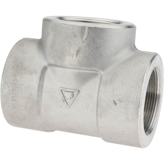 Value Collection SF208 Pipe Tee: 2" Fitting, 304 & 304L Stainless Steel