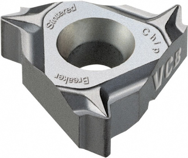 Vargus 53583 Laydown Threading Insert: 3JIRAG60 VCB, Solid Carbide