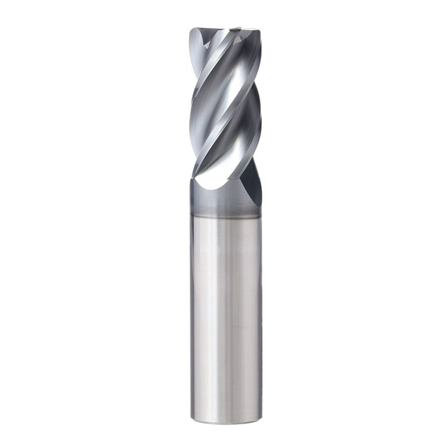 Supermill XPV500XL-045 Corner Radius End Mill: 1/2" Dia, 2" LOC, 0.045" Radius, 4 Flutes, Solid Carbide