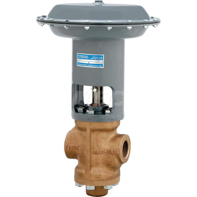 Valv-Trol D1012NO Diaphragm Valves; End Connection: Female NPT ; Body Material: Bronze; Stainless Steel ; Cv Rating: 13 ; Maximum Working Pressure: 4000.000