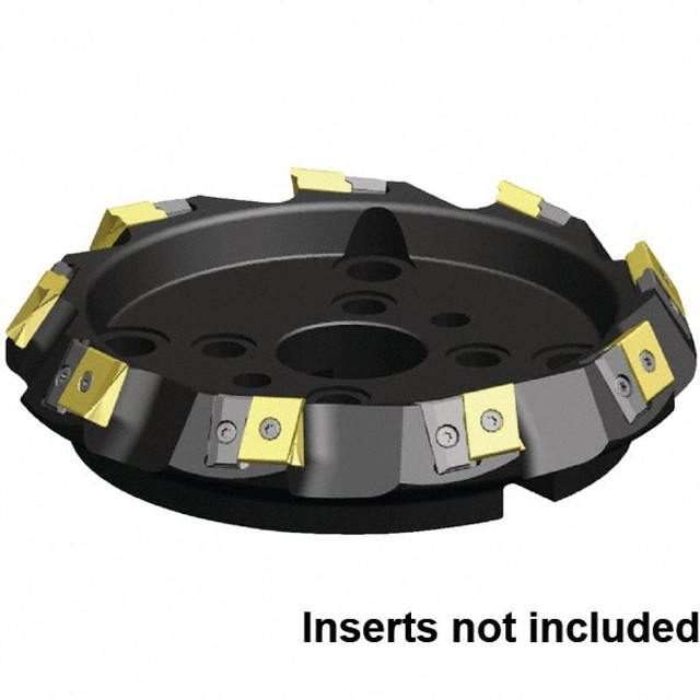 Kennametal 4147460 200mm Cut Diam, 60mm Arbor Hole Diam, 21.39mm Max Depth, Indexable Square-Shoulder Face Mill