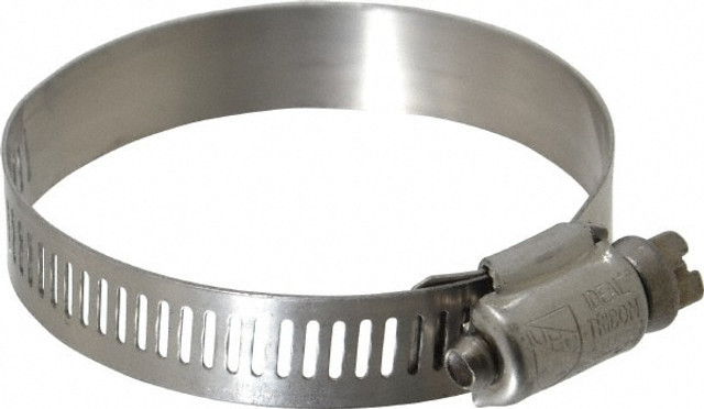 IDEAL TRIDON 620032706 Worm Gear Clamp: SAE 32, 1-9/16 to 2-1/2" Dia, Stainless Steel Band