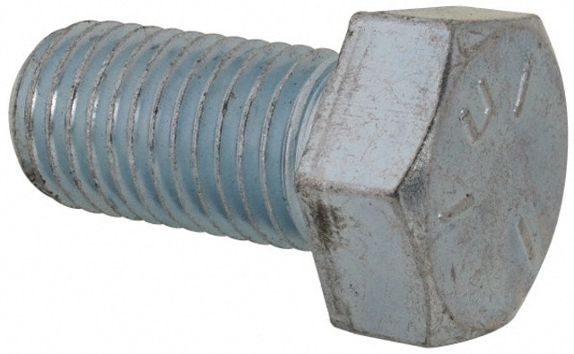 MSC MSC-30165-13/4 Hex Head Cap Screw: 7/8-9 x 1-3/4", Grade 5 Steel, Zinc-Plated