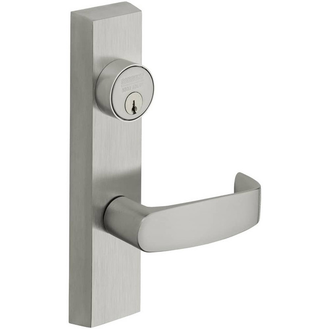 Sargent 704 ETL RHRB 26 Trim; Trim Type: Night Latch Lever ; For Use With: ET Lever Control Trim ; Material: Metal ; Finish/Coating: Satin Chrome