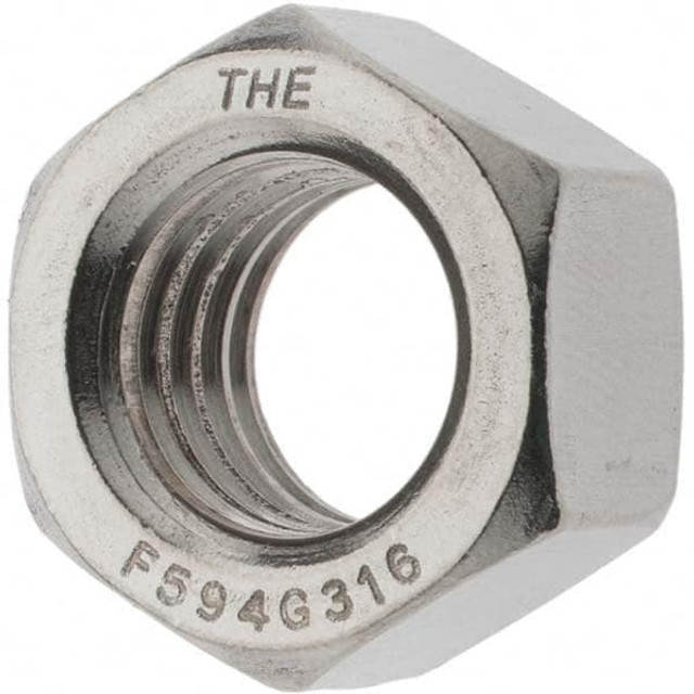 Value Collection 4005 5/8-11 UNC Stainless Steel Right Hand Hex Nut