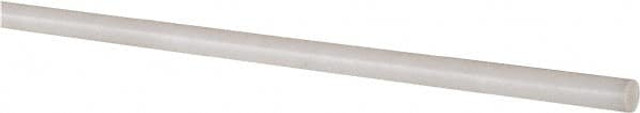 Value Collection 5503014 Plastic Rod: Polytetrafluroethylene, 4' Long, 1/8" Dia, White