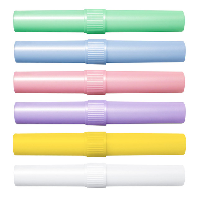 Dukal Corporation  MILDTHLB1A12 Toothbrush Tube, Large, Assorted Colors, 1/bg, 12 bg/bx, 12 bx/cs