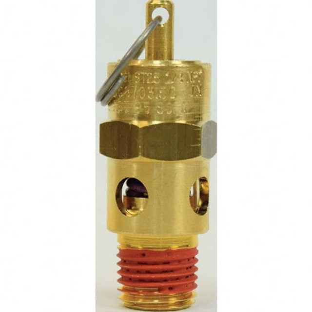 Control Devices SA25-1A225 ASME Safety Relief Valve: 1/4" Inlet, 188 CFM, 225 Max psi