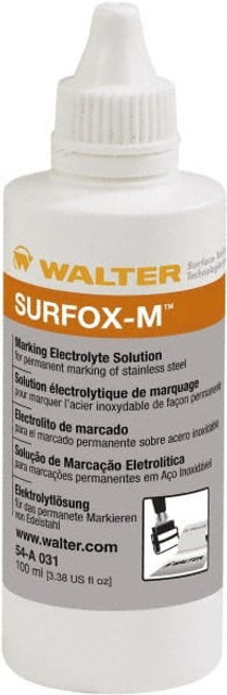 WALTER Surface Technologies 54A136 Liquid Aluminum Marking: 1.32 gal Bottle