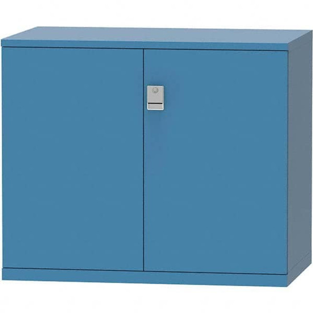 LISTA MWDHD900-BB Double Hinged Door Storage Cabinet: 47" Wide, 29-1/2" Deep