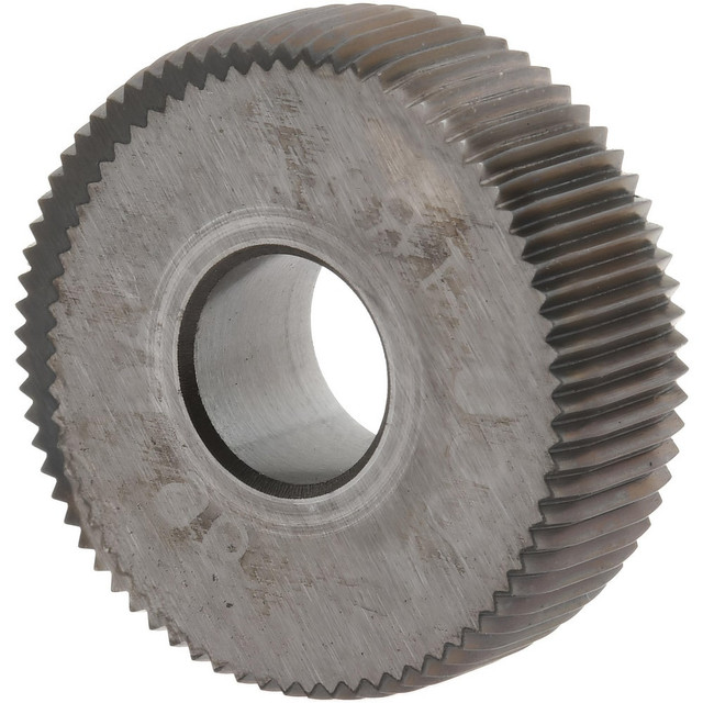 MSC KNSV096FNC Convex Knurl Wheel: 3/4" Dia, 80 ° Tooth Angle, Straight, Cobalt