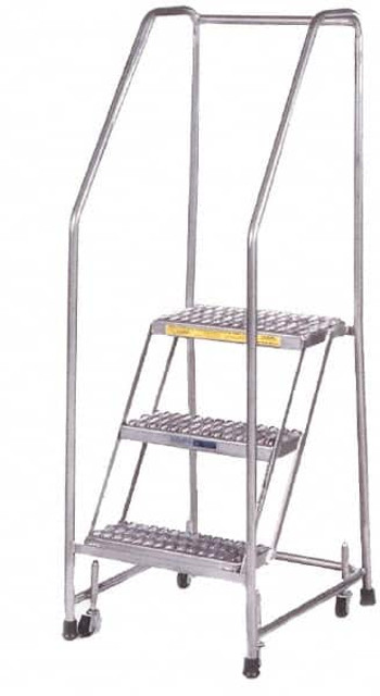 Ballymore A3SHG Aluminum Rolling Ladder: 3 Step