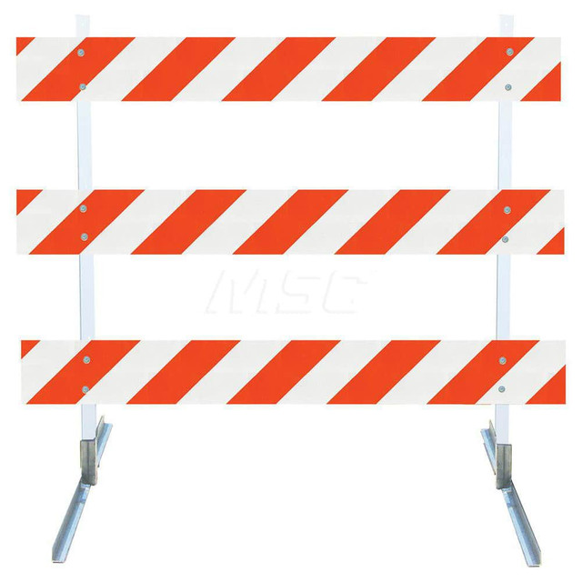 Plasticade 3406EGRDRILLKIT Traffic Barricades; Barricade Height (Inch): 63 ; Barricade Width (Inch): 72 ; Reflective: Yes ; Compliance: MASH Compliant; MUTCD