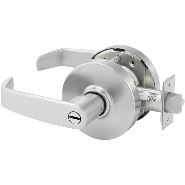 Sargent 10U65-LL-26D Lever Locksets; Lockset Type: Grade 1 Privacy Cylindrical Lock ; Key Type: Keyless ; Back Set: 2-3/4 (Inch); Cylinder Type: Keyless ; Material: Stainless Steel ; Door Thickness: 1-3/4 to 2