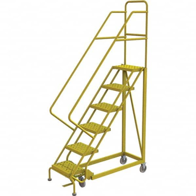 TRI-ARC KDEC106166-Y 6-Step Ladder: Steel