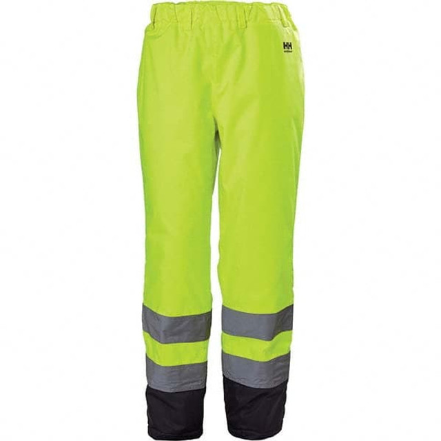 Helly Hansen 70445_369-4XL Rain Pants: Size 4XL, ANSI/ISEA 107-2015 Class E, Yellow, Polyester
