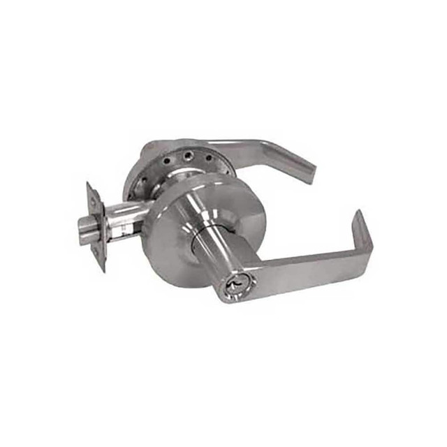 Tell Manufacturing L2070-8-26D Lever Locksets; Lockset Type: Classroom ; Key Type: Keyed Different ; Back Set: 2-3/8 (Inch); Cylinder Type: Conventional ; Material: Steel ; Door Thickness: 1-3/8 to 2