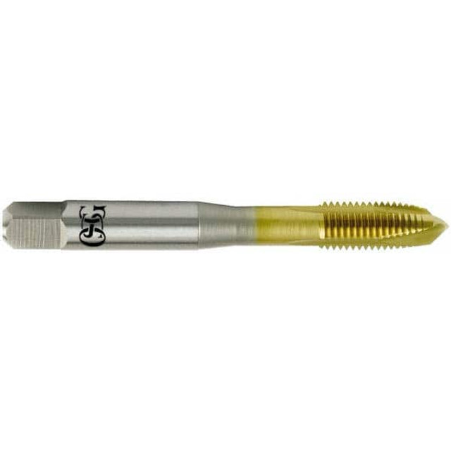 OSG 1111505405 Spiral Point Tap: M10x1.50 Metric Coarse, 3 Flutes, Plug, Vanadium High Speed Steel, TiN Coated