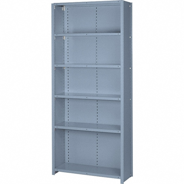 Lyon DD8261SX 6 Shelf, 1,300 Lb. Capacity, Closed Shelving Starter Unit