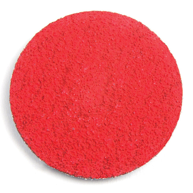 Superior Abrasives A016127 Quick-Change Disc: Type R, 2" Dia, 36 Grit, Ceramic, Coated