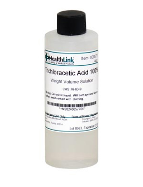 EDM3 Company LLC  400577 Trichloracetic Acid, 100%, 4 oz (Item is Non-Returnable) (US Only) (Item is considered HAZMAT and cannot ship via Air or to AK, GU, HI, PR, VI)