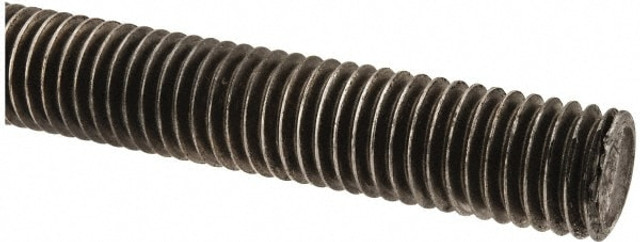 MSC 01123 Threaded Rod: 9/16-12, 3' Long, Low Carbon Steel