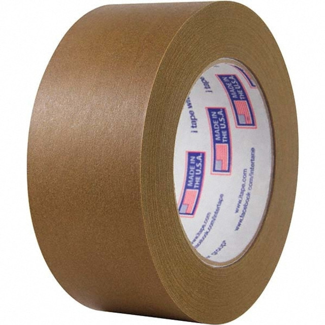 Intertape 525..3 Packing Tape: 54.8' Long, Brown, Synthetic Rubber Adhesive