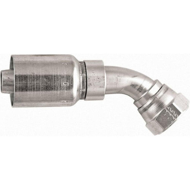 Parker BD-137771212-1 Hydraulic Hose 45 ° Elbow: 0.75" ID, 12 mm, 1-1/16-12