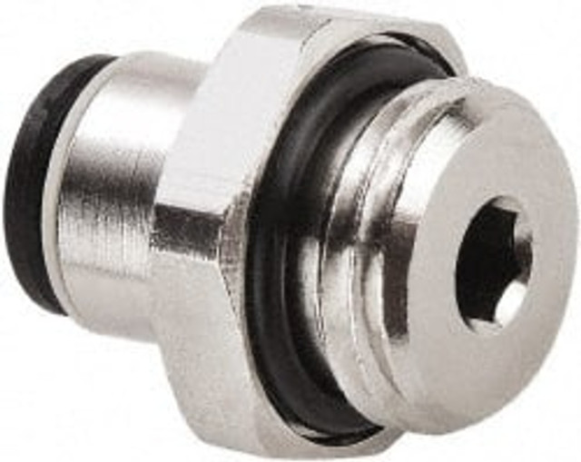Legris 3101 10 13 Push-To-Connect Tube Fitting: Connector, 1/4" Thread