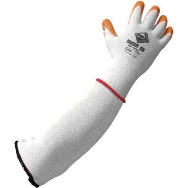 Tilsatec 065LEC10ES070 Cut, Puncture & Abrasive-Resistant Gloves: Size S, ANSI Cut A9, ANSI Puncture 4, Latex, Polyethylene