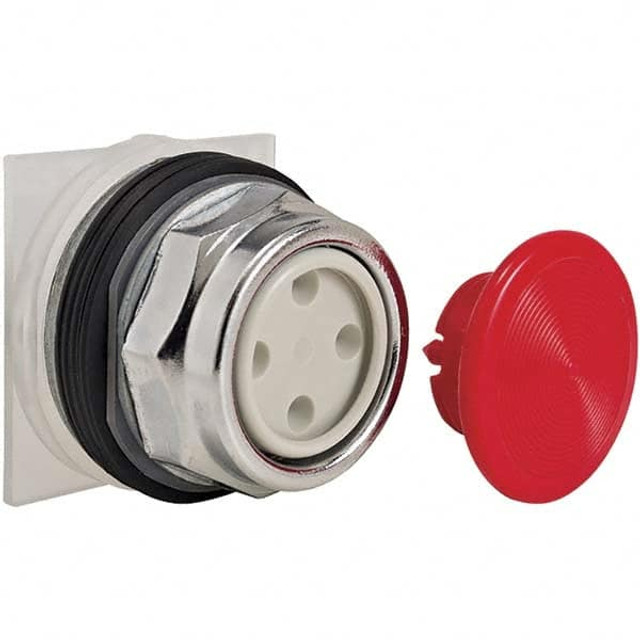Schneider Electric 9001KR4R05H8 Push-Button Switch: 1.22" Mounting Hole Dia, Momentary (MO)