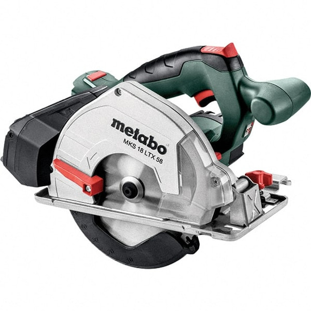 Metabo 600771850 Cordless Circular Saw: 6-1/2" Blade, 18V, 3,600 RPM