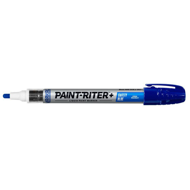 Markal 97275 Liquid Paint Marker in OSHA and ANSI safety colors.