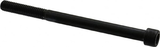 Unbrako 115889 Socket Cap Screw: 3/8-16, 5" Length Under Head, Socket Cap Head, Hex Socket Drive, Alloy Steel, Black Oxide Finish