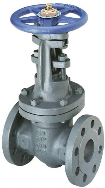 NIBCO NHAW00F Gate Valve: OS & Y, 3" Pipe, Flanged, Cast Iron