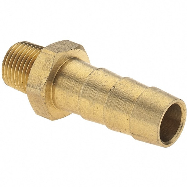 Value Collection 2750001840 Barbed Hose Fitting: 1/8" x 3/8" ID Hose, Male Connector