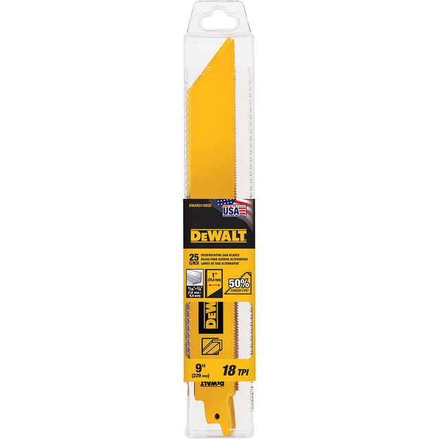 DeWALT DWAR9118B25 Reciprocating Saw Blade: Bi-Metal