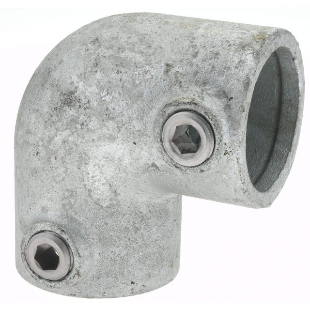 PRO-SAFE CVB0610-18 1-1/4" Pipe, 90° Elbow, Malleable Iron Elbow Pipe Rail Fitting