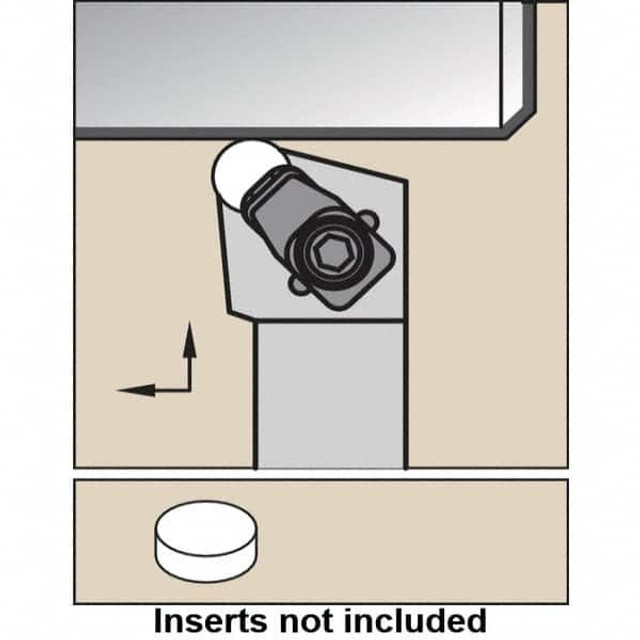 Kennametal 1324116 RH CRSN -6° Negative Rake Indexable Turning Toolholder